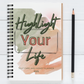 Green Highlights 3-in-1 Lifestyle Spiral Notebook